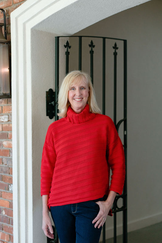 Statement Rib Turtleneck