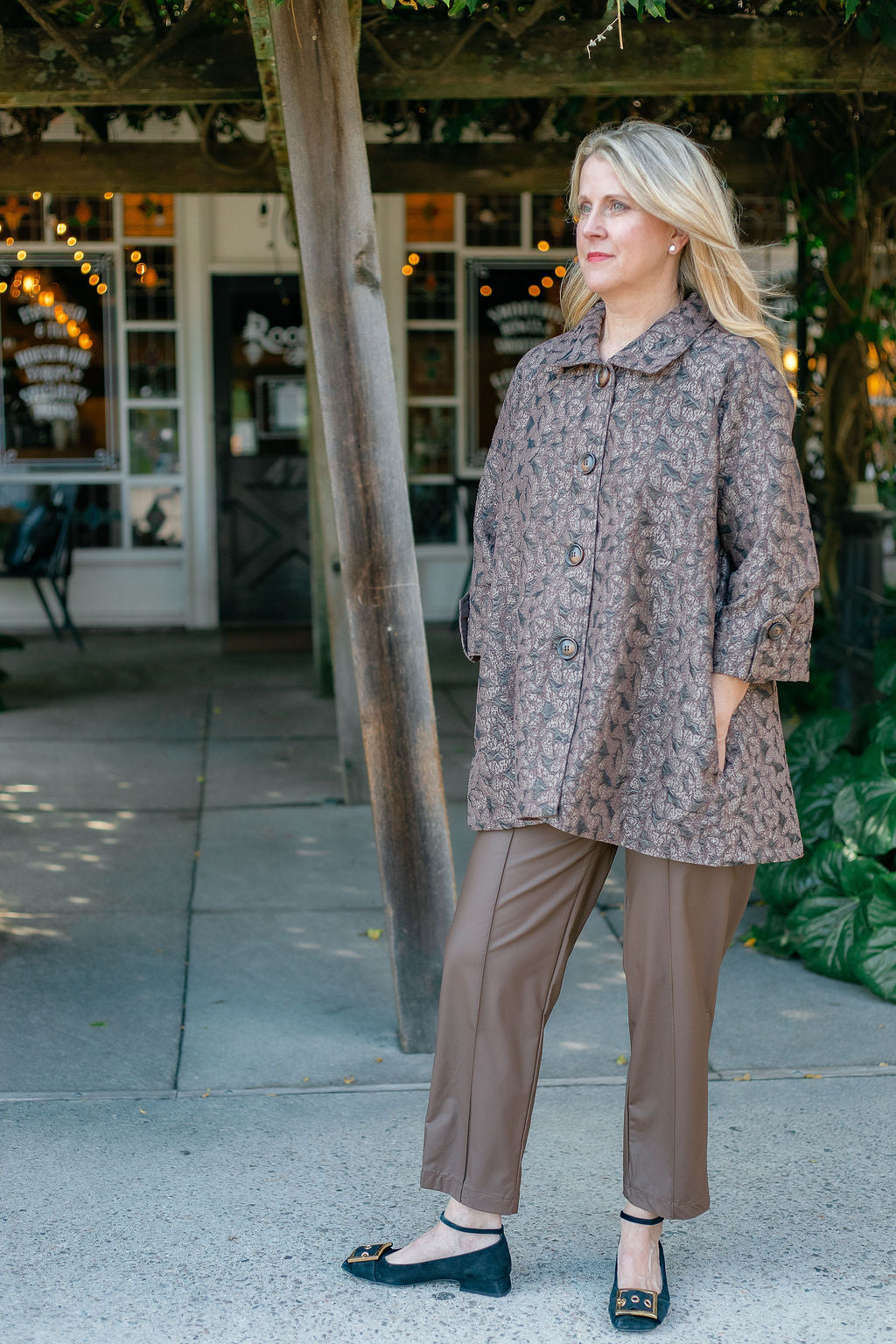 Brown Butterfly Jacket