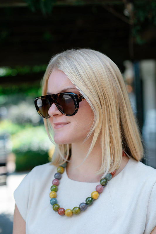 Rainbow Gumball Necklace