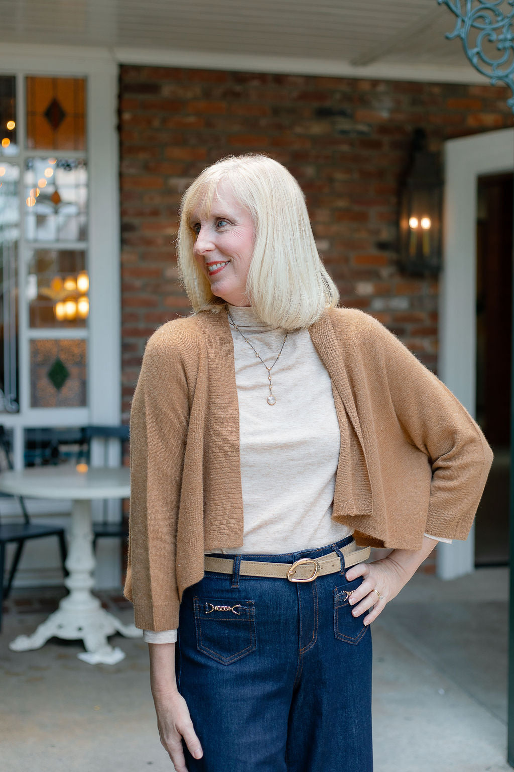 Heather Rosewood Shrug
