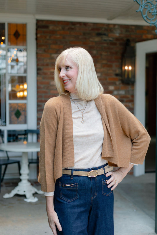 Heather Rosewood Shrug