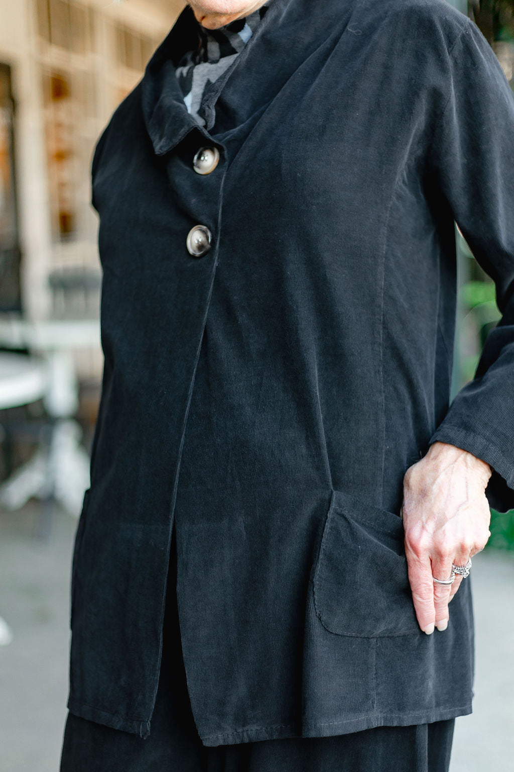 Corduroy 2 Button Jacket