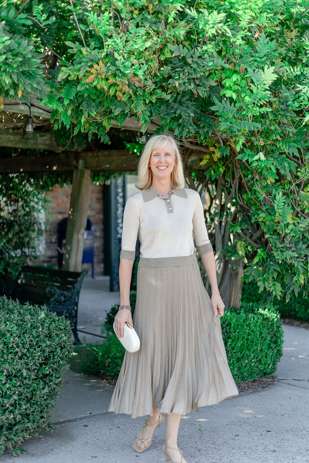Gala Pleated Skirt | April Moon