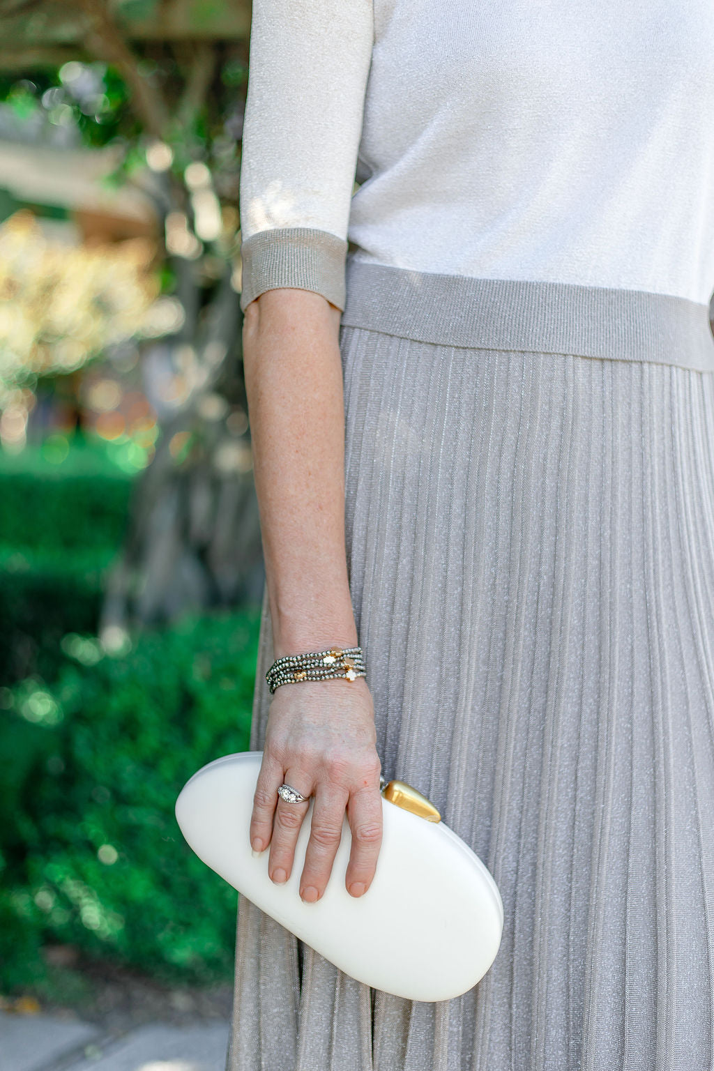 Paulina Clutch | Beige