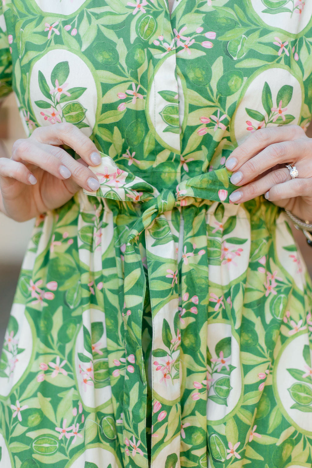 Bria Dress | Key Limes in Green