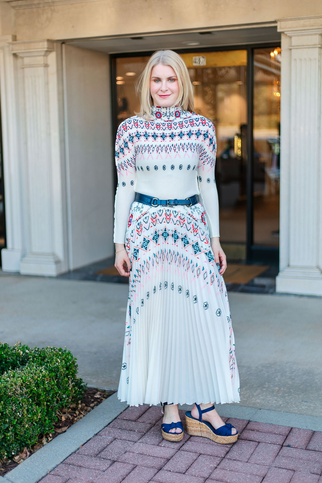 Noelle Pleated Skirt