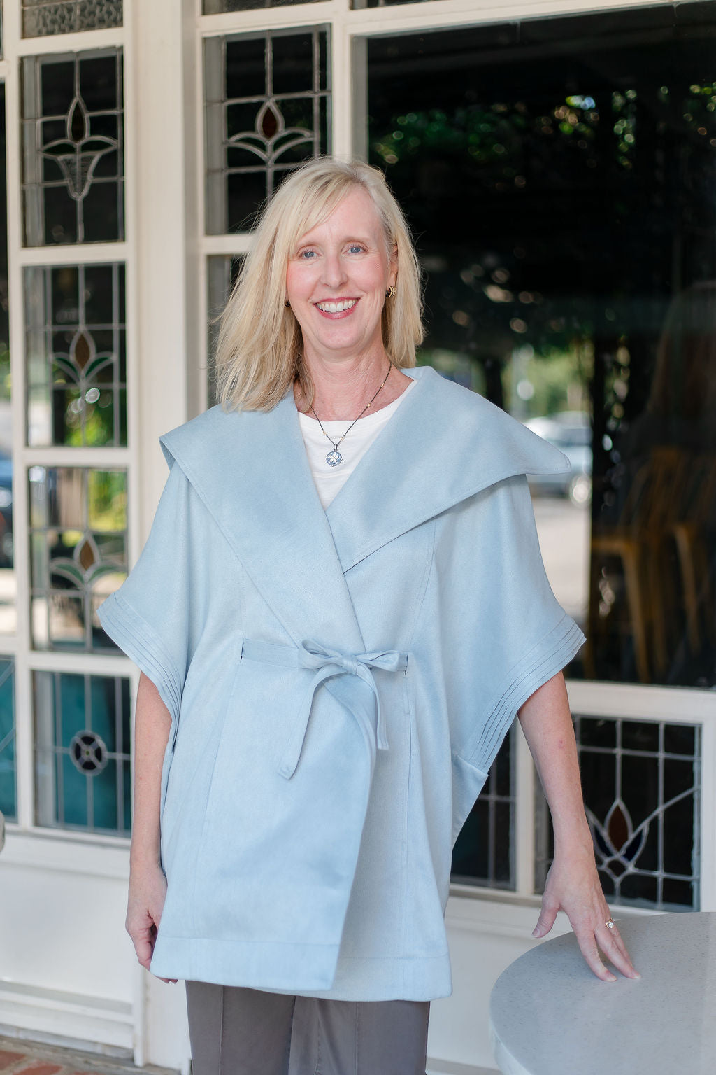 Powder Blue Cape