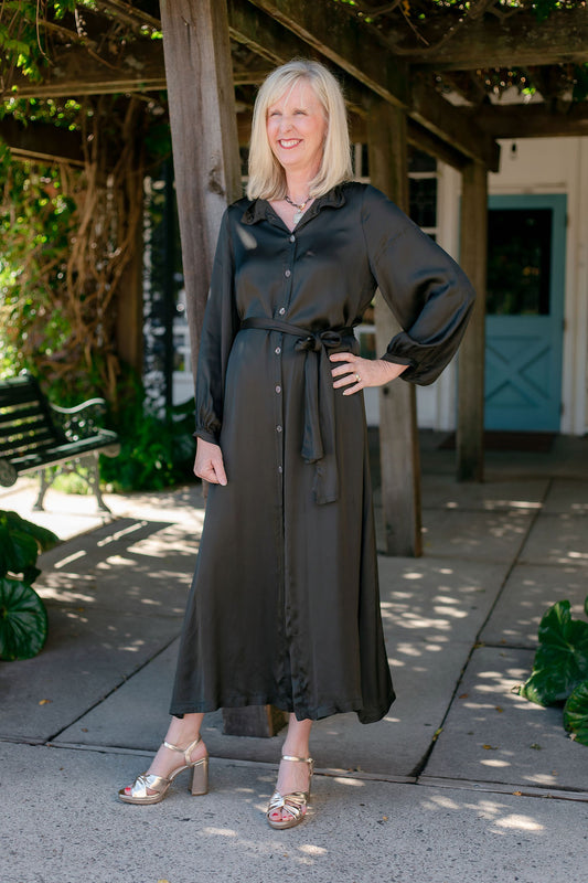 Geraldine Dress | Kelp