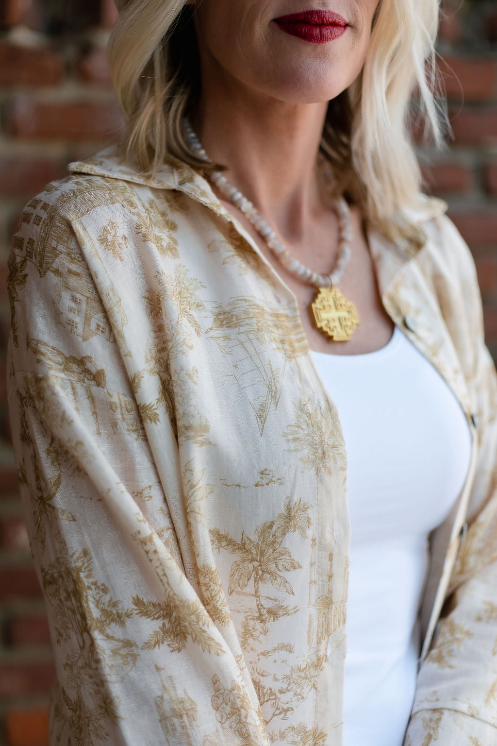 Print Button Down