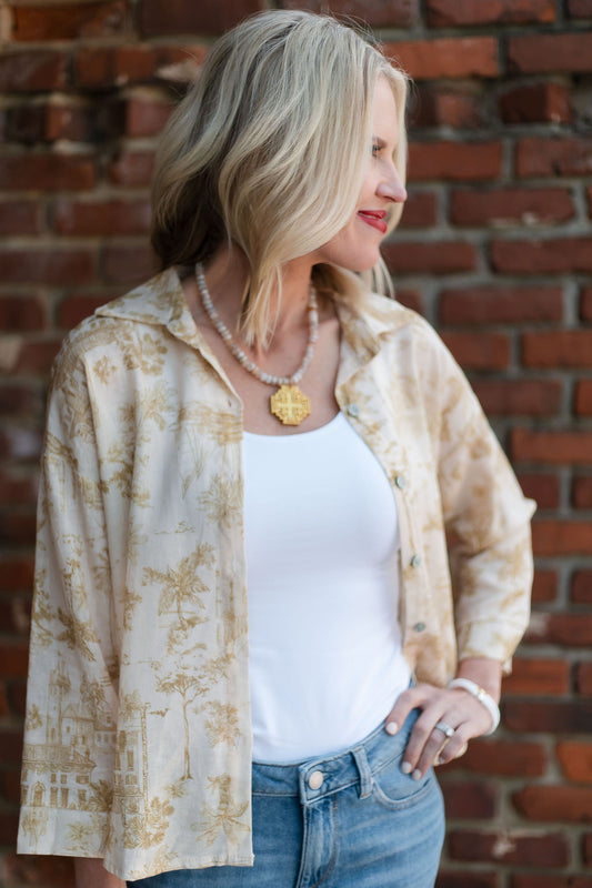 Print Button Down