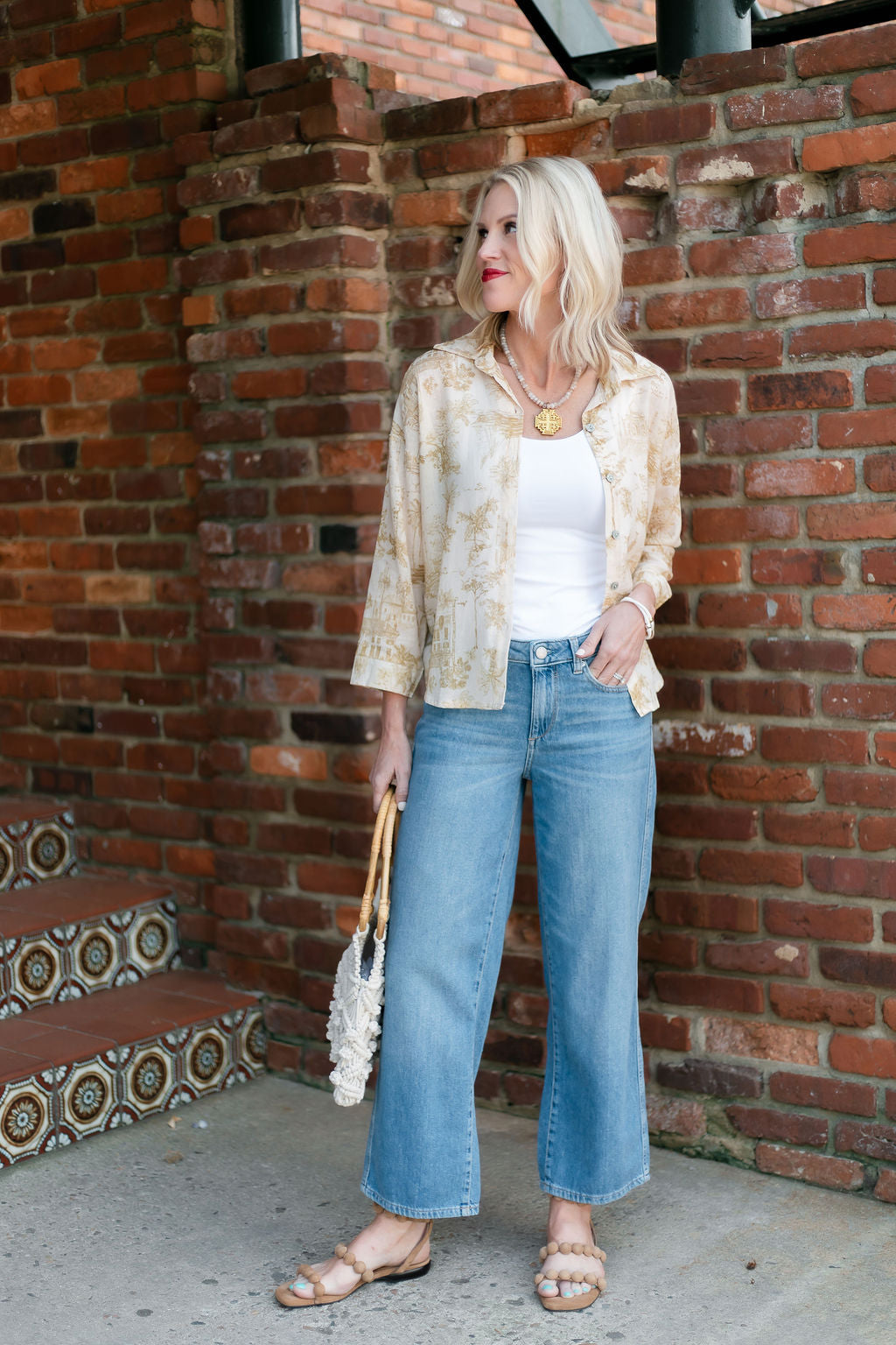 Print Button Down