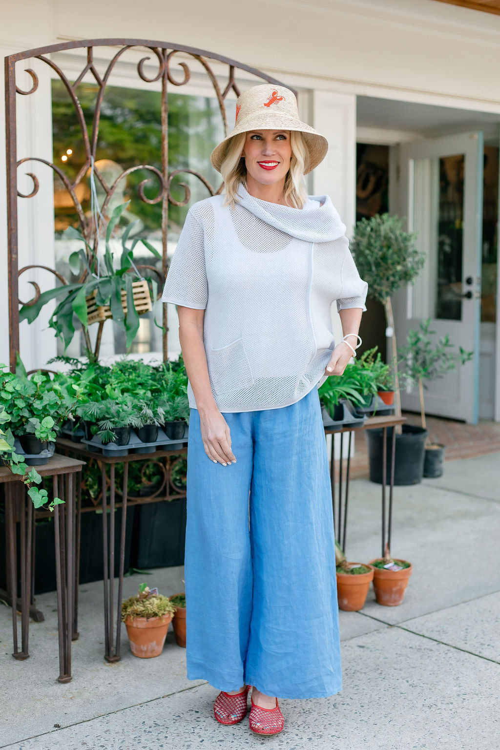 Mesh Stitch Sweater