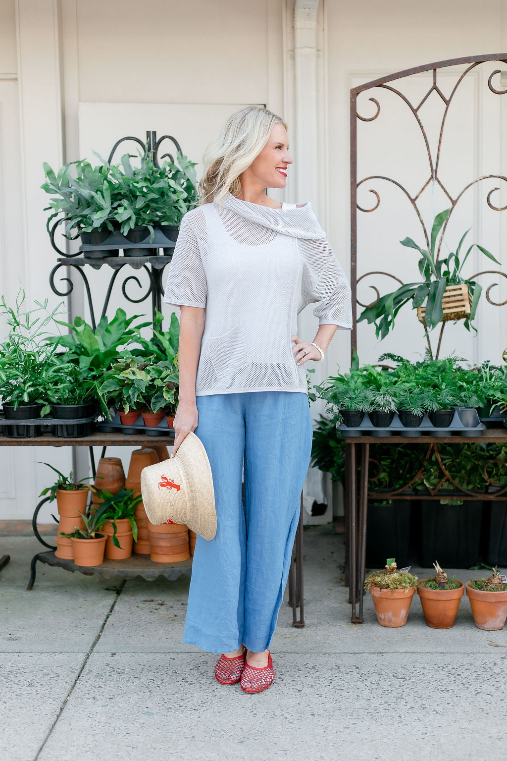 Mesh Stitch Sweater