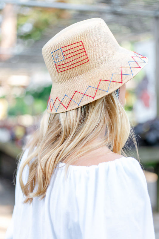 American Flag Bucket Hat
