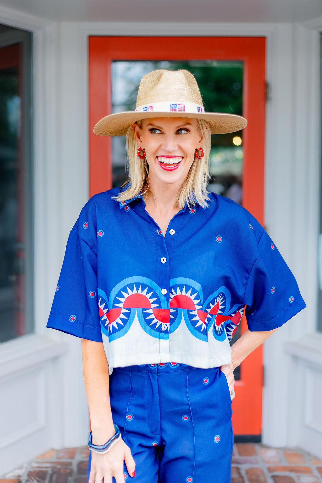 Maya Blouse | Blue