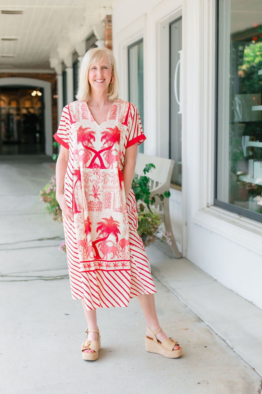 Red Lion Dress