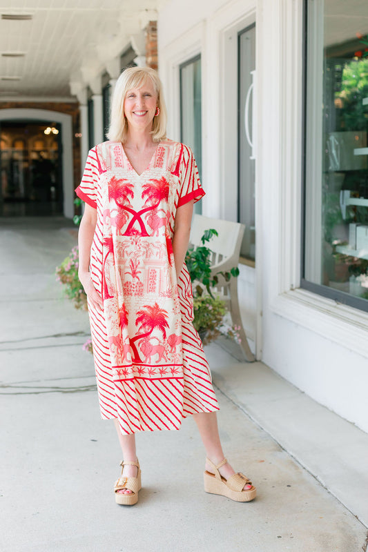 Red Lion Dress