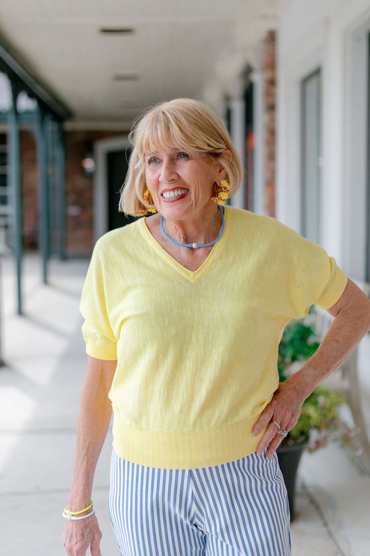 Dolman V-Neck Sweater