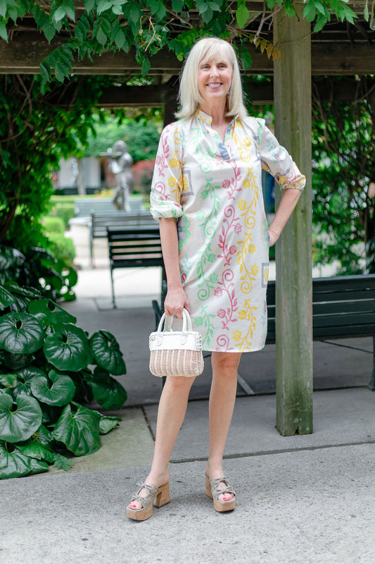 Pastel Paisley Dress