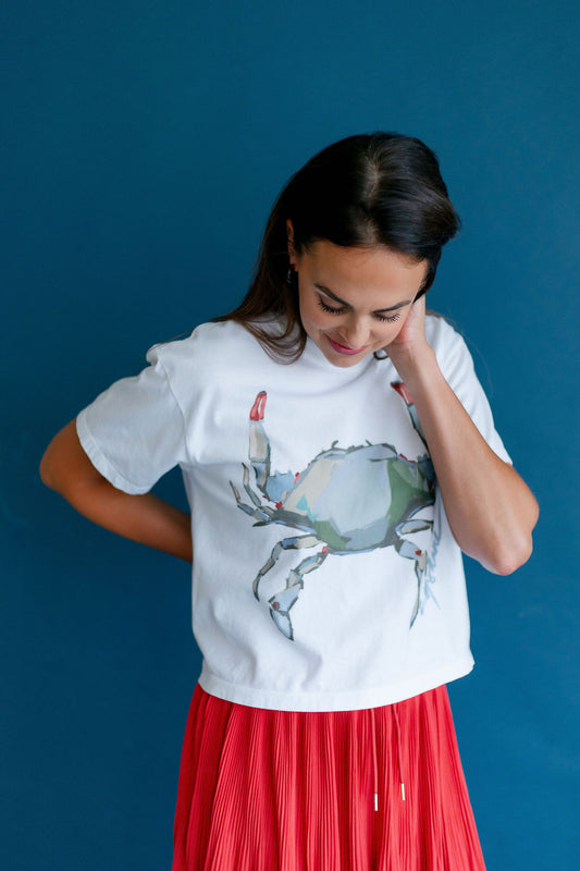 Blue Crab Love Tee