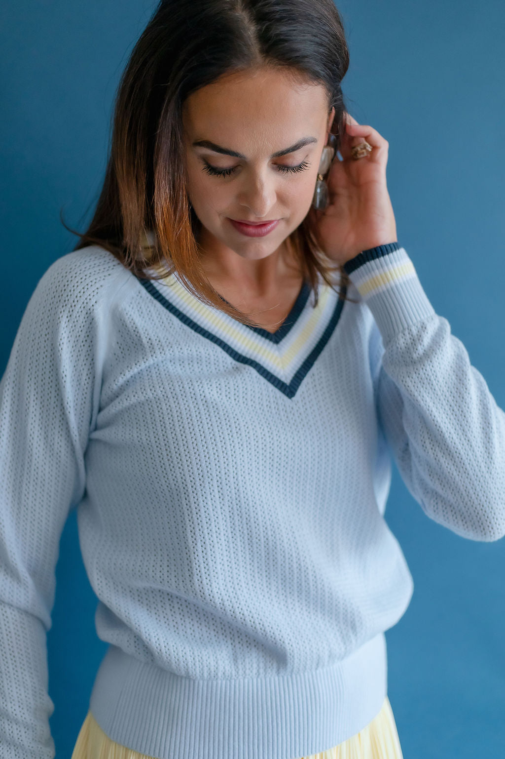 Maurice V Neck Sweater