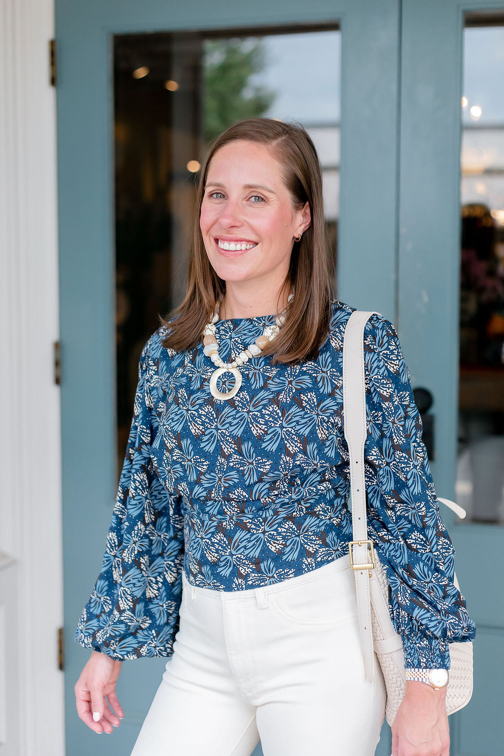 Grace Top | Indigo