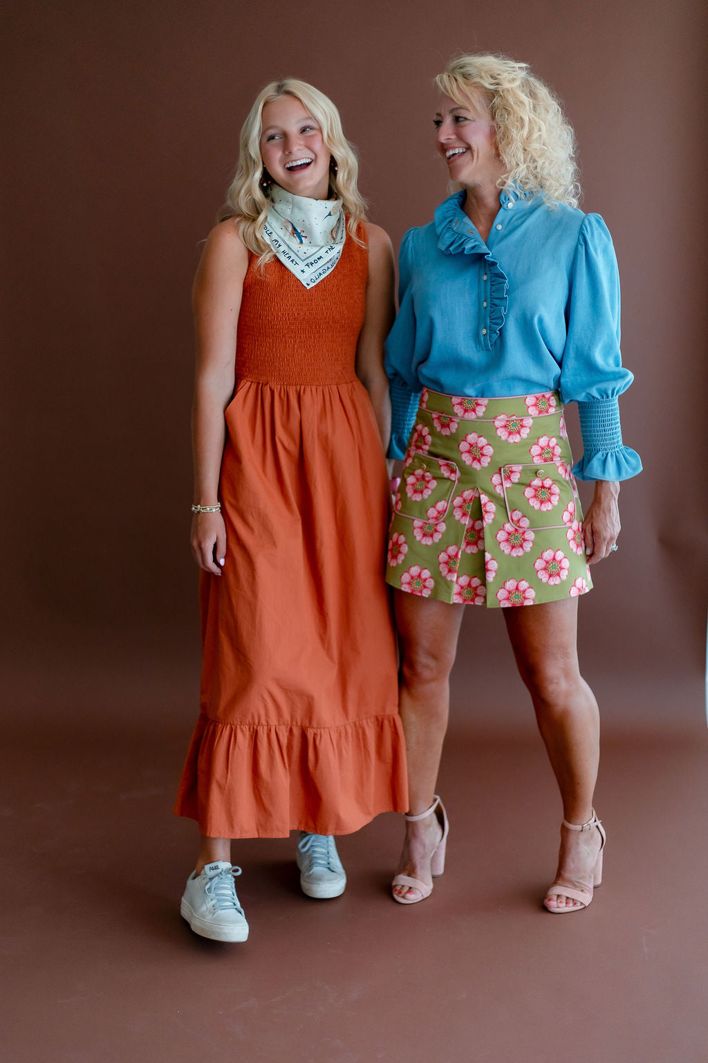Margot Dress | Persimmon