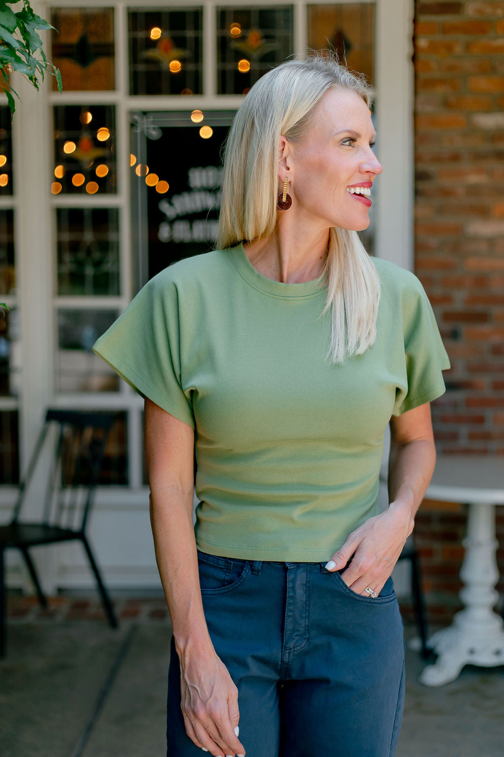 Carlie Boxy Tee
