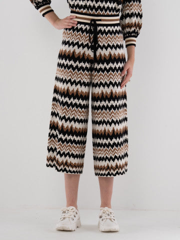 Teddy Crop Trouser | Mocha Mirage