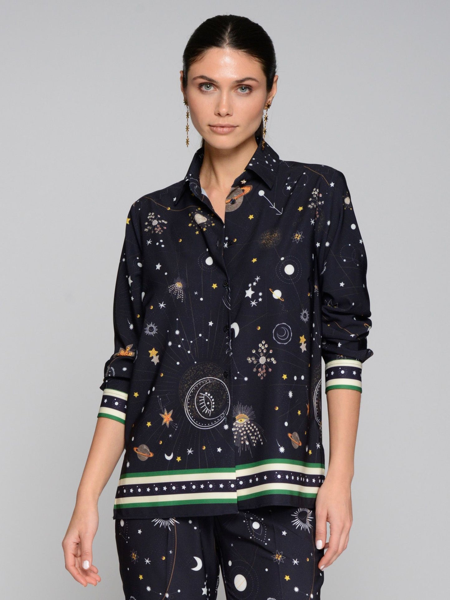 Cosmic Print Shirt