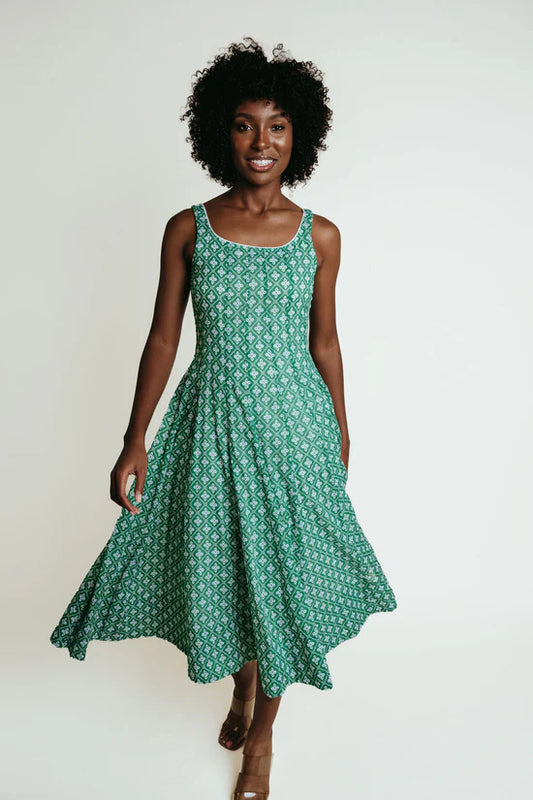 Sophia Dress | Verde