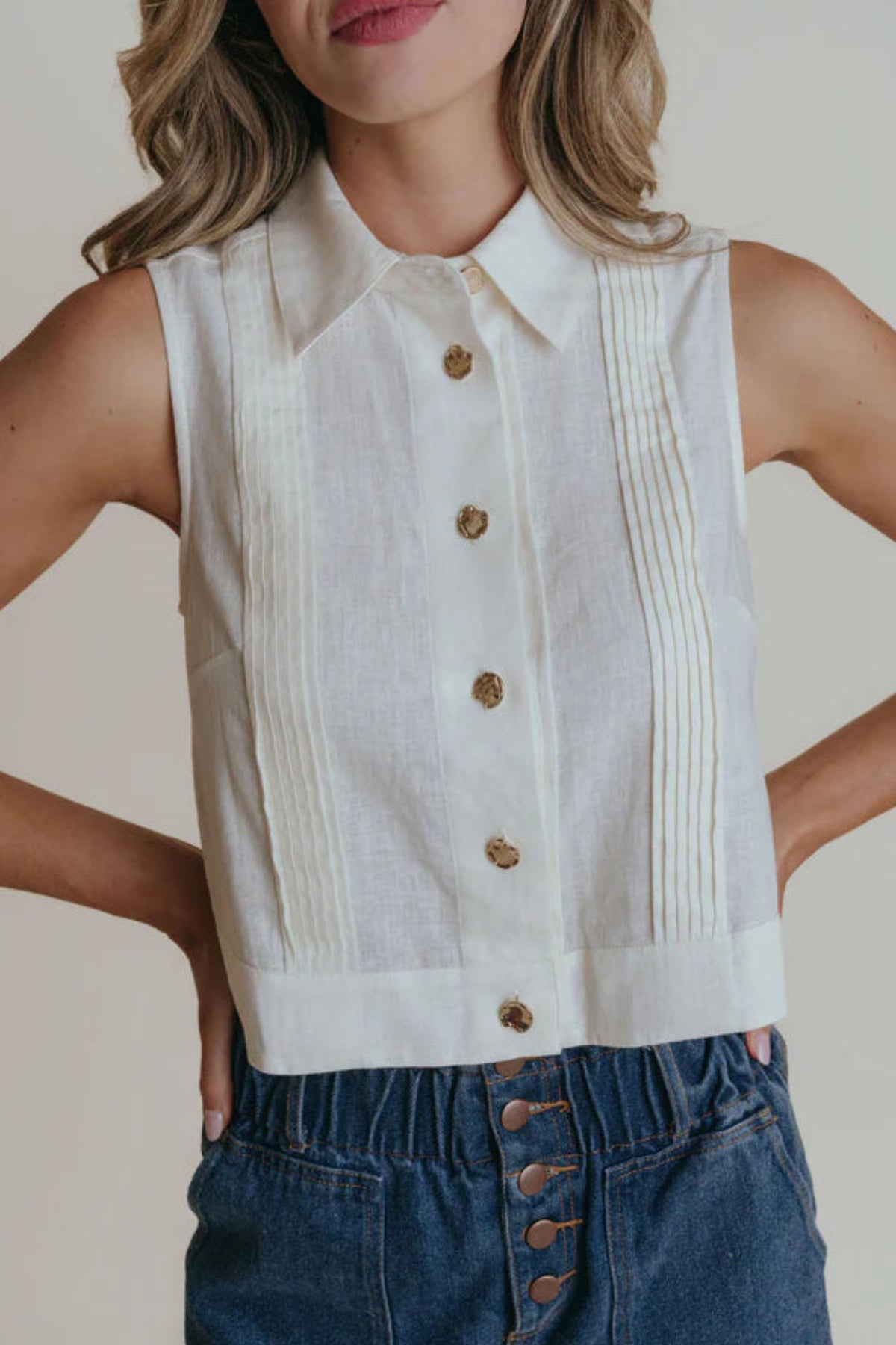 Micah Top | Ivory