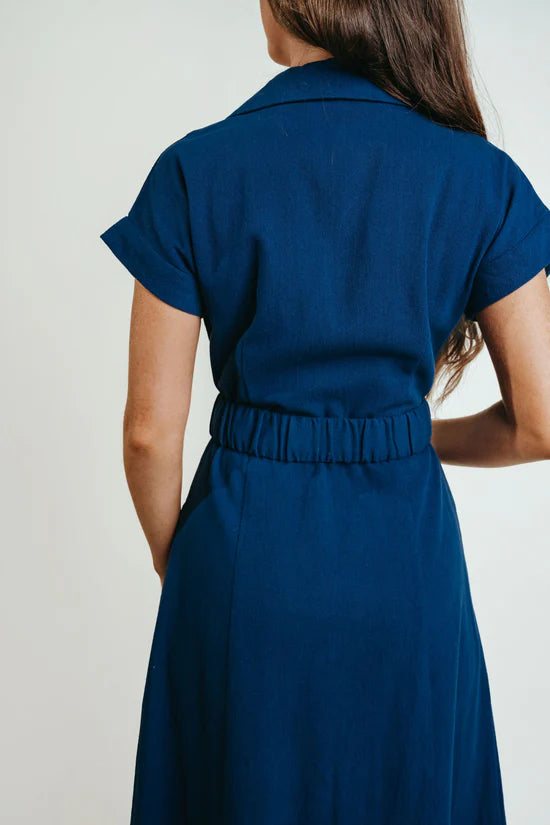 Aly Dress | Navy