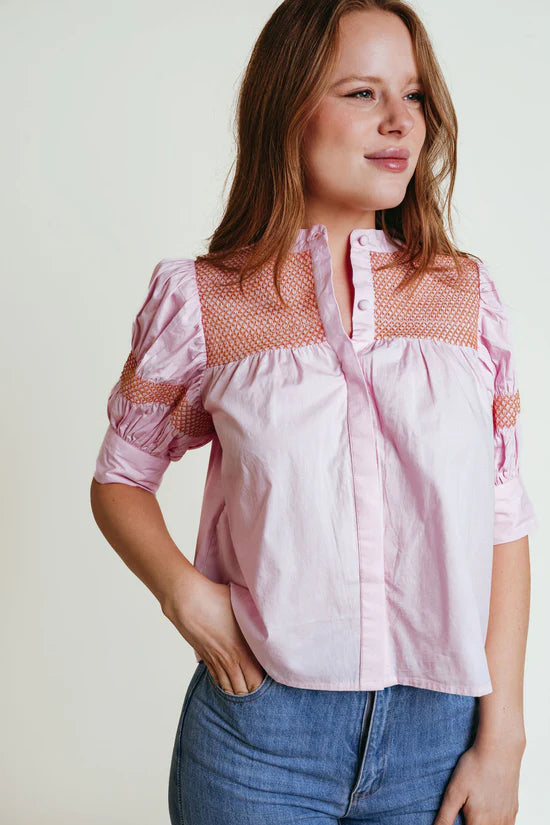 Sutton Top | Pink/Org