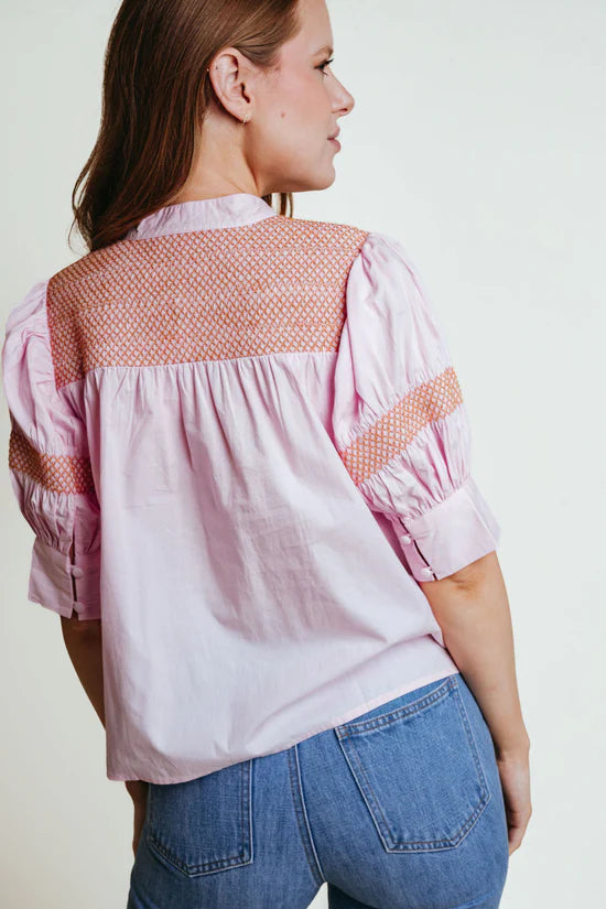 Sutton Top | Pink/Org