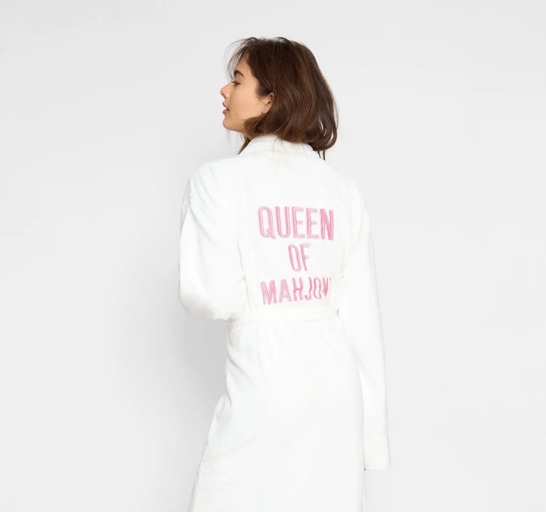 Plush Robe | Queen Of Mahjong