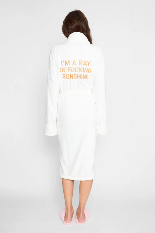 Plush Robe | Ray Of Fucking Sunshine