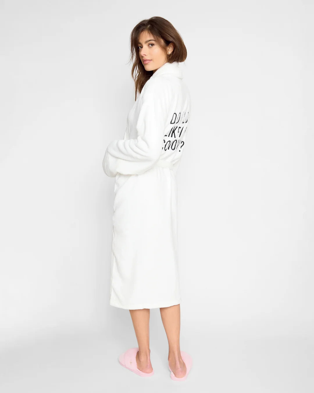 Plush Robe | Do I Look Like I Fly Economy