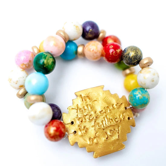 Jerusalem Cross Bracelet | Multi