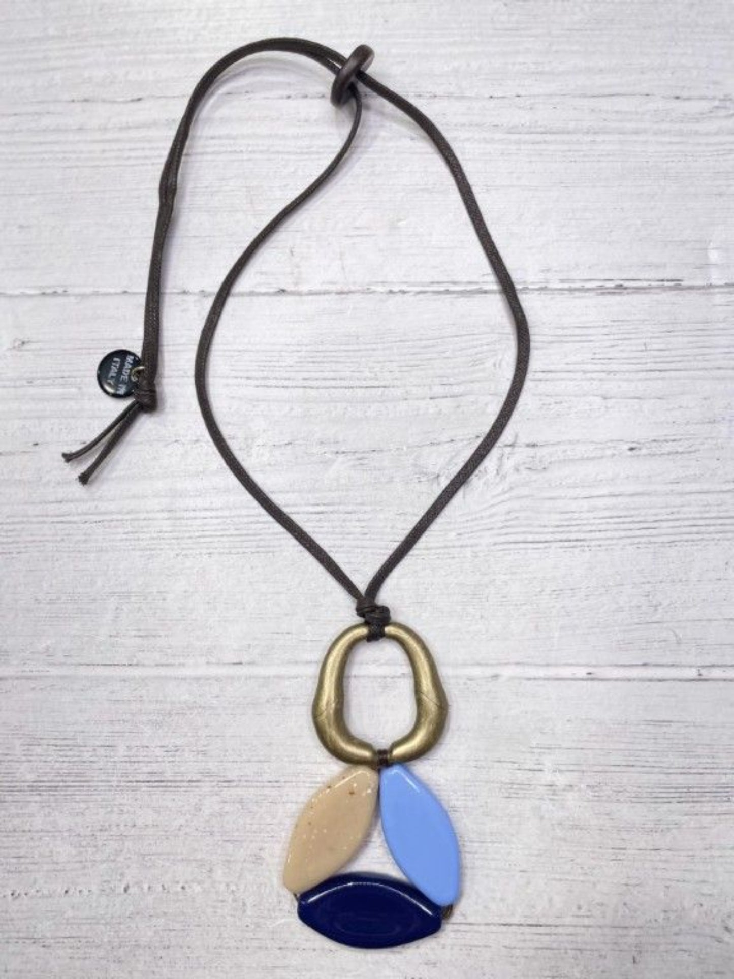 Multi Blues Pendant
