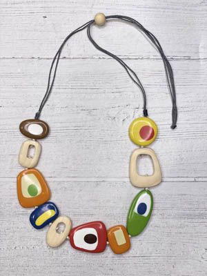 Multi Resin Necklace