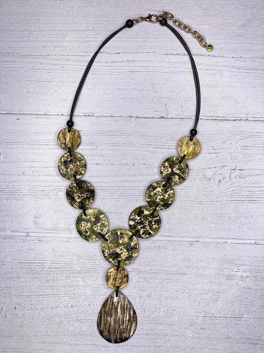 Camo Coins Necklace