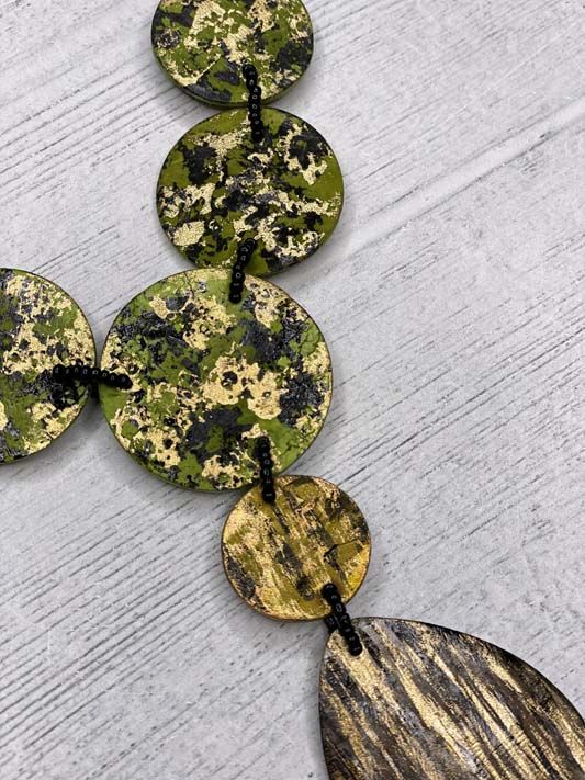 Camo Coins Necklace