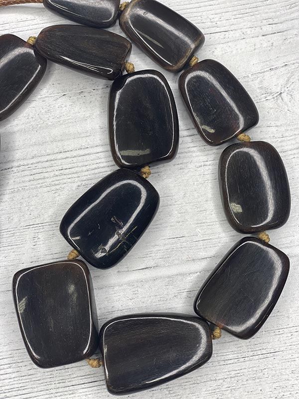 Black Nugget Necklace