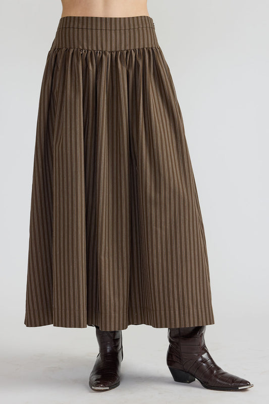 Edith Skirt | Hearth Stripe