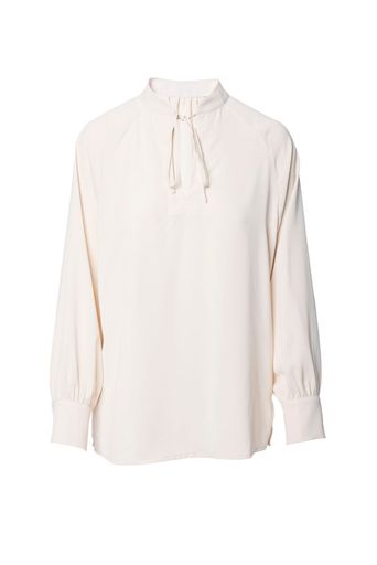 Satin Blouse | White