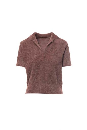 Polo Sweater | Brown