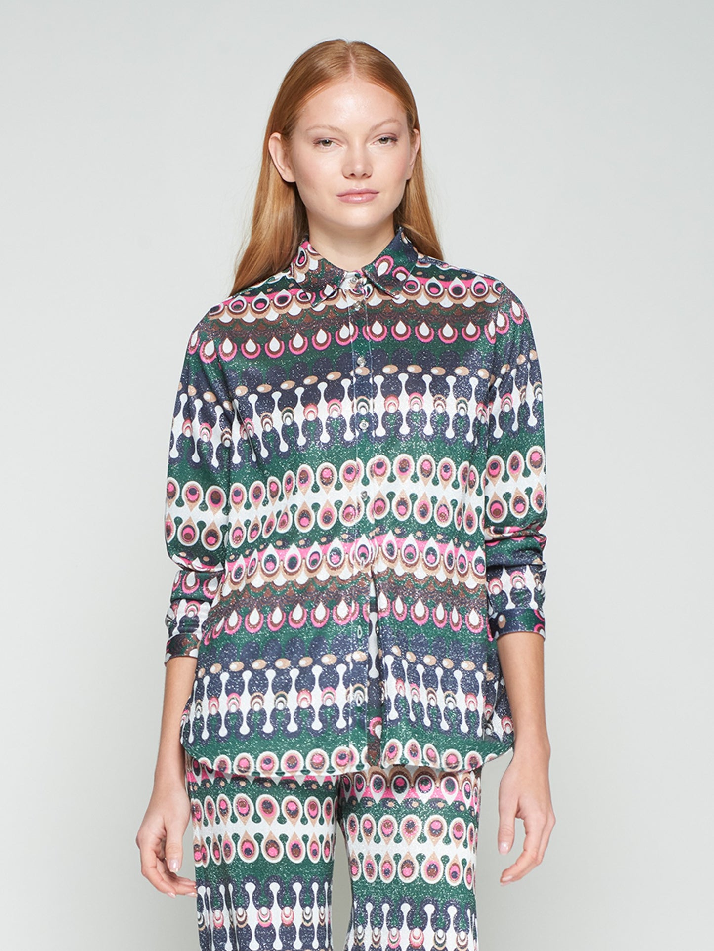 Anastasia Blouse | Geometric