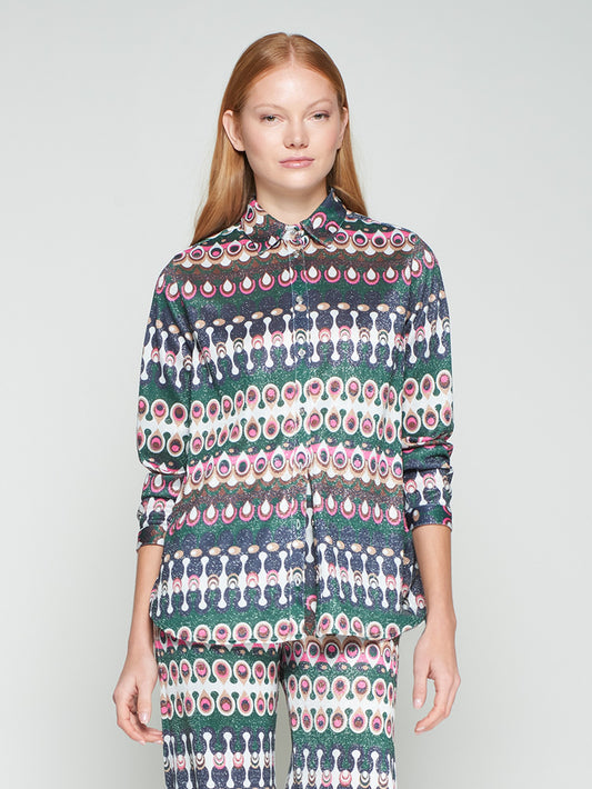 Anastasia Blouse | Geometric