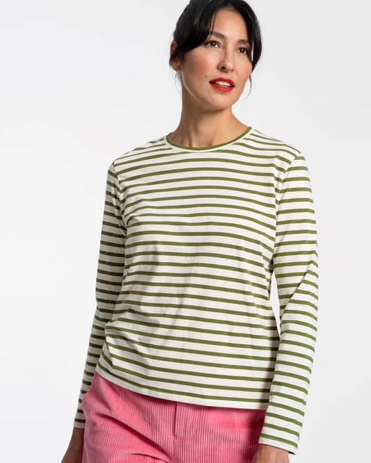 Striped Top | Green